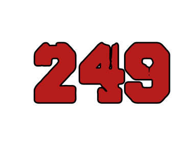 Siyah arkaplan üzerindeki kırmızı 359 metnin vektör çizimi