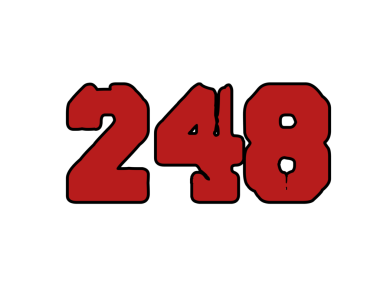 Siyah arkaplan üzerindeki kırmızı 359 metnin vektör çizimi