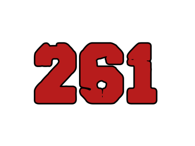 Siyah arkaplan üzerindeki kırmızı 359 metnin vektör çizimi