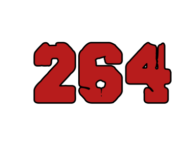 Siyah arkaplan üzerindeki kırmızı 359 metnin vektör çizimi