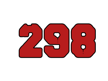 Siyah arkaplan üzerindeki kırmızı 359 metnin vektör çizimi