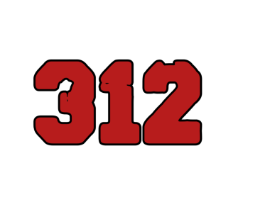 Siyah arkaplan üzerindeki kırmızı 359 metnin vektör çizimi