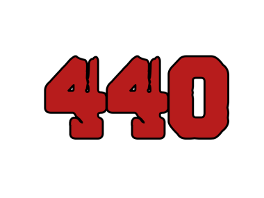 Vektör çizimi. Siyah arkaplan üzerinde 4 0 / 3 d yazı tipi.