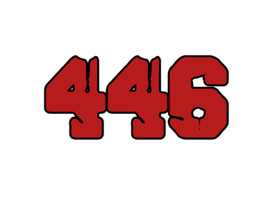 465 Kırmızı yazı tipi