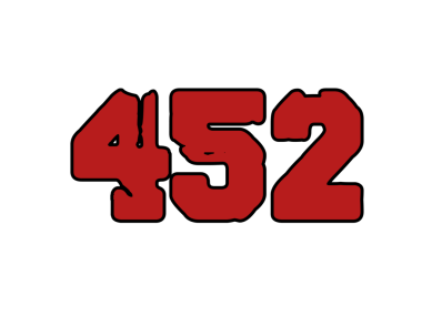 5 4 sayısının vektör illüstrasyonu.