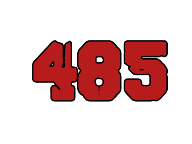 4956 numara tasarımı, 4. logo tasarımının 460 'lık siyah arkaplanı, alışveriş satışı ya da afiş etiketi reklamları için