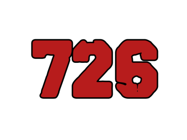 777 numara logo tasarım şablonu