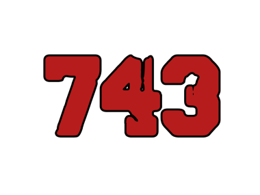 737 numara logo tasarımı.