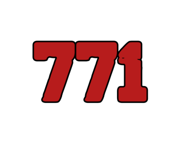 777 numara 7 tasarım logo vektör şablonu