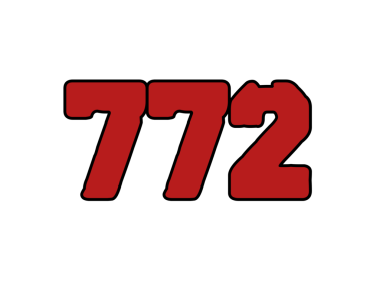 777 kırmızı numara logo tasarımı. Yaratıcı 77 logo tasarımı. Satılık vektör logosu tasarımı, indirim, 7, 7