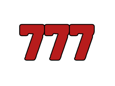 7777 logo tasarım şablonu