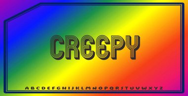 Düzenlenebilir renklere ve soyut arkaplanlara sahip metin efektleri ticari markalaşma için uygundur