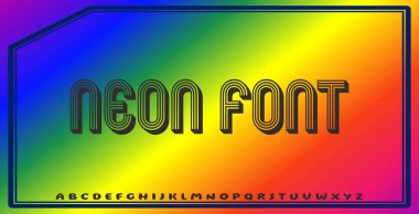 Düzenlenebilir renklere ve soyut arkaplanlara sahip metin efektleri ticari markalaşma için uygundur