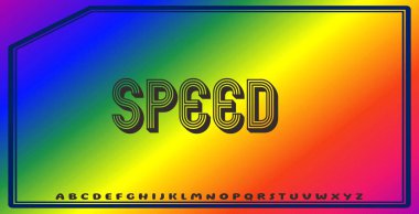 Düzenlenebilir renklere ve soyut arkaplanlara sahip metin efektleri ticari markalaşma için uygundur