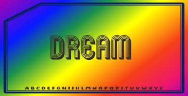 Düzenlenebilir renklere ve soyut arkaplanlara sahip metin efektleri ticari markalaşma için uygundur