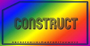 Düzenlenebilir renklere ve soyut arkaplanlara sahip metin efektleri ticari markalaşma için uygundur