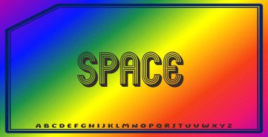 Düzenlenebilir renklere ve soyut arkaplanlara sahip metin efektleri ticari markalaşma için uygundur