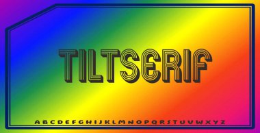 Düzenlenebilir renklere ve soyut arkaplanlara sahip metin efektleri ticari markalaşma için uygundur