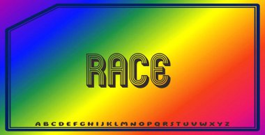 Düzenlenebilir renklere ve soyut arkaplanlara sahip metin efektleri ticari markalaşma için uygundur