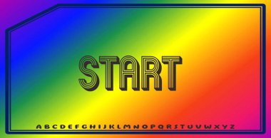 Düzenlenebilir renklere ve soyut arkaplanlara sahip metin efektleri ticari markalaşma için uygundur