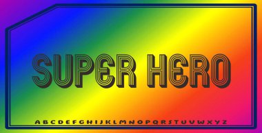 Düzenlenebilir renklere ve soyut arkaplanlara sahip metin efektleri ticari markalaşma için uygundur