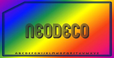 Düzenlenebilir renklere ve soyut arkaplanlara sahip metin efektleri ticari markalaşma için uygundur