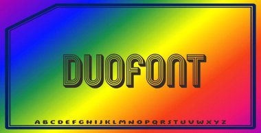 Düzenlenebilir renklere ve soyut arkaplanlara sahip metin efektleri ticari markalaşma için uygundur