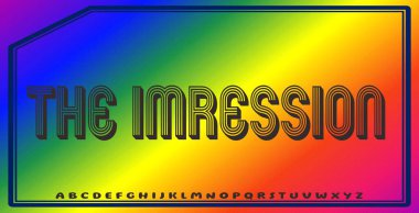 Düzenlenebilir renklere ve soyut arkaplanlara sahip metin efektleri ticari markalaşma için uygundur