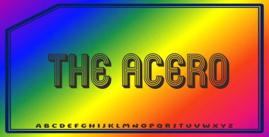 Düzenlenebilir renklere ve soyut arkaplanlara sahip metin efektleri ticari markalaşma için uygundur