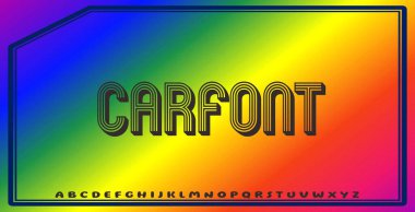 Düzenlenebilir renklere ve soyut arkaplanlara sahip metin efektleri ticari markalaşma için uygundur