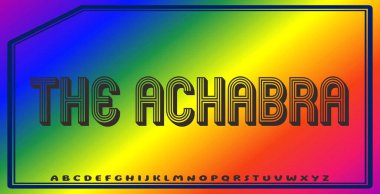 Düzenlenebilir renklere ve soyut arkaplanlara sahip metin efektleri ticari markalaşma için uygundur