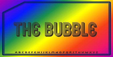 Düzenlenebilir renklere ve soyut arkaplanlara sahip metin efektleri ticari markalaşma için uygundur