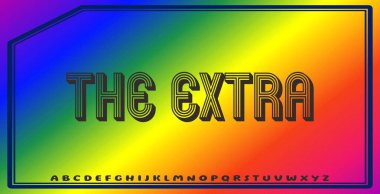 Düzenlenebilir renklere ve soyut arkaplanlara sahip metin efektleri ticari markalaşma için uygundur