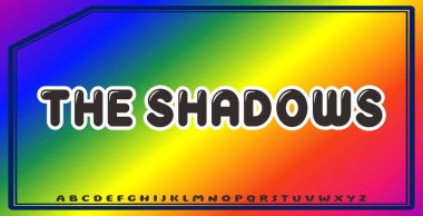 Düzenlenebilir renklere ve soyut arkaplanlara sahip metin efektleri ticari markalaşma için uygundur