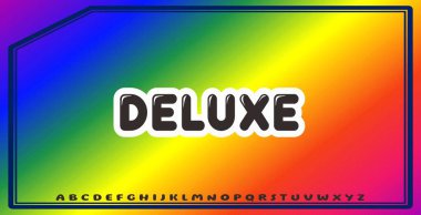 Düzenlenebilir renklere ve soyut arkaplanlara sahip metin efektleri ticari markalaşma için uygundur