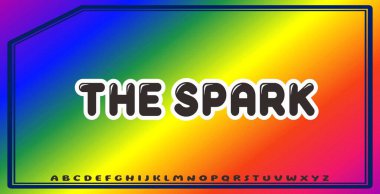 Düzenlenebilir renklere ve soyut arkaplanlara sahip metin efektleri ticari markalaşma için uygundur