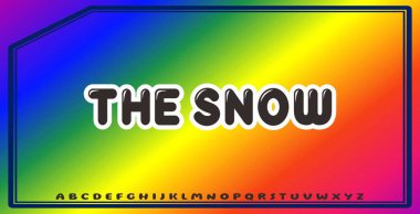 Düzenlenebilir renklere ve soyut arkaplanlara sahip metin efektleri ticari markalaşma için uygundur