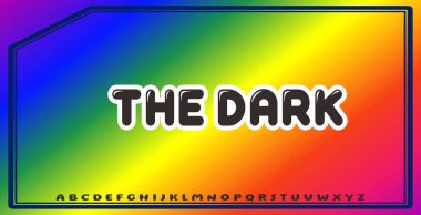 Düzenlenebilir renklere ve soyut arkaplanlara sahip metin efektleri ticari markalaşma için uygundur