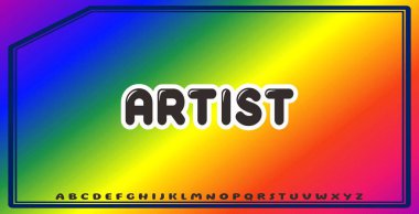 Düzenlenebilir renklere ve soyut arkaplanlara sahip metin efektleri ticari markalaşma için uygundur