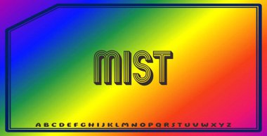 Düzenlenebilir renklere ve soyut arkaplanlara sahip metin efektleri ticari markalaşma için uygundur