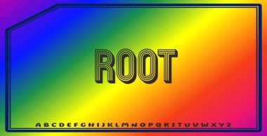 Düzenlenebilir renklere ve soyut arkaplanlara sahip metin efektleri ticari markalaşma için uygundur