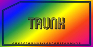 Düzenlenebilir renklere ve soyut arkaplanlara sahip metin efektleri ticari markalaşma için uygundur