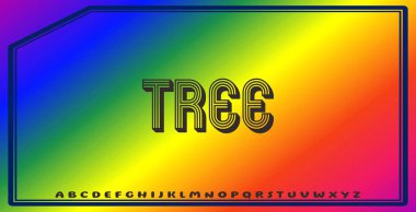 Düzenlenebilir renklere ve soyut arkaplanlara sahip metin efektleri ticari markalaşma için uygundur