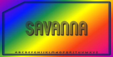 Düzenlenebilir renklere ve soyut arkaplanlara sahip metin efektleri ticari markalaşma için uygundur