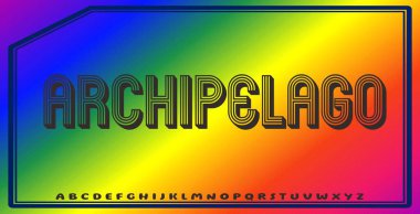 Düzenlenebilir renklere ve soyut arkaplanlara sahip metin efektleri ticari markalaşma için uygundur