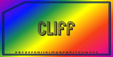 Düzenlenebilir renklere ve soyut arkaplanlara sahip metin efektleri ticari markalaşma için uygundur