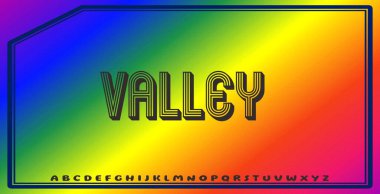 Düzenlenebilir renklere ve soyut arkaplanlara sahip metin efektleri ticari markalaşma için uygundur