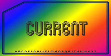 Düzenlenebilir renklere ve soyut arkaplanlara sahip metin efektleri ticari markalaşma için uygundur