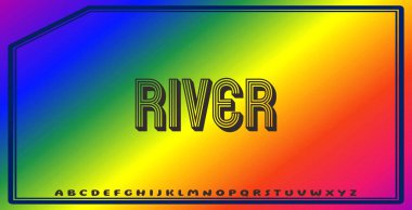 Düzenlenebilir renklere ve soyut arkaplanlara sahip metin efektleri ticari markalaşma için uygundur