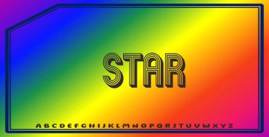 Düzenlenebilir renklere ve soyut arkaplanlara sahip metin efektleri ticari markalaşma için uygundur